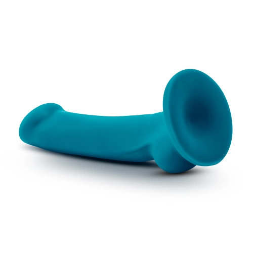 Soft flexible silicone dildo Reina blue [3]