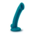 Soft flexible silicone dildo Reina blue