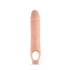 Cyber ​​leather penis extender and thickener with Performance fastener