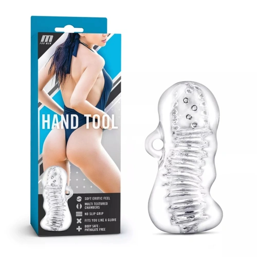 Elastic masturbator Hand Tool transparent [2]