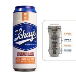 Nina - Self Wetting Discreet Masturbator - Schags Luscious Lager Beer Can