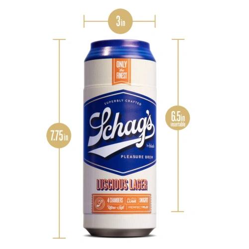 Nina - Self Wetting Discreet Masturbator - Schags Luscious Lager Beer Can [5]