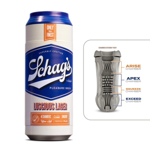 Nina - Self Wetting Discreet Masturbator - Schags Luscious Lager Beer Can