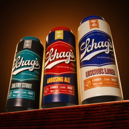 Nina - Self Wetting Discreet Masturbator - Schags Luscious Lager Beer Can [8]