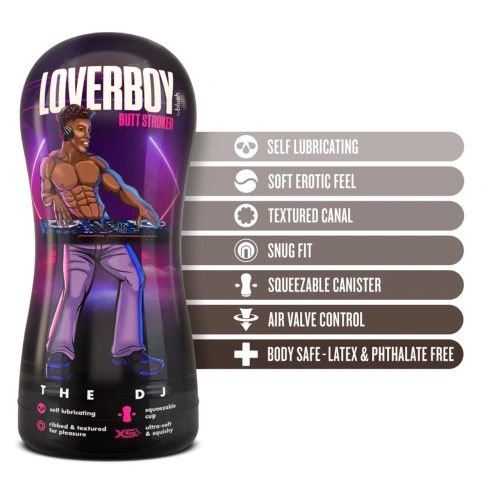 Nina - Loverboy The DJ self-moistening anus masturbator brown [5]