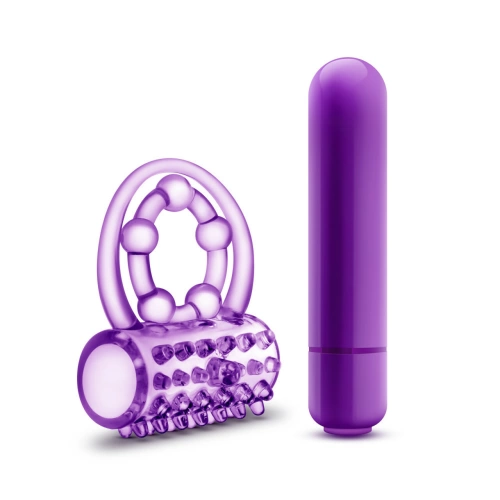 Vibrating penis ring with bullet vibrator The Player [3]