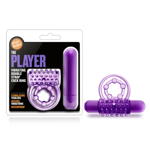 Vibrating penis ring with bullet vibrator The Player [6]
