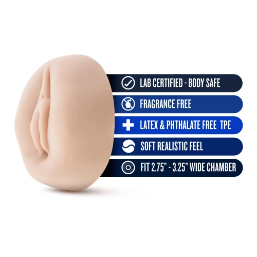 Realistic cyber skin tip for performance penis pump [2]