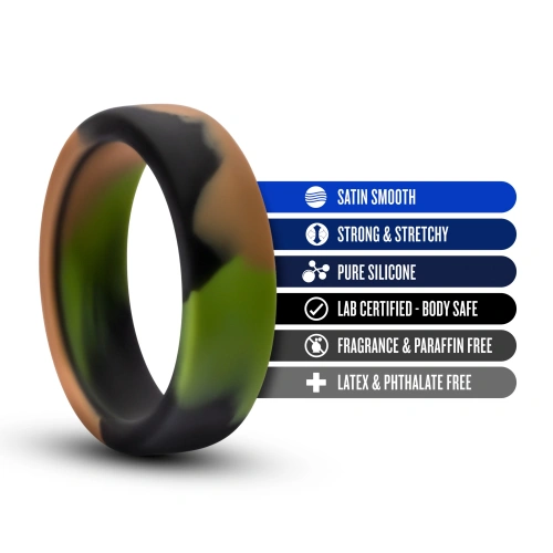 Penis ring made of 100% silicone Performance Camo camouflage [2]