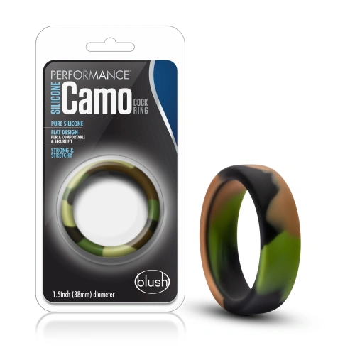 Penis ring made of 100% silicone Performance Camo camouflage [4]