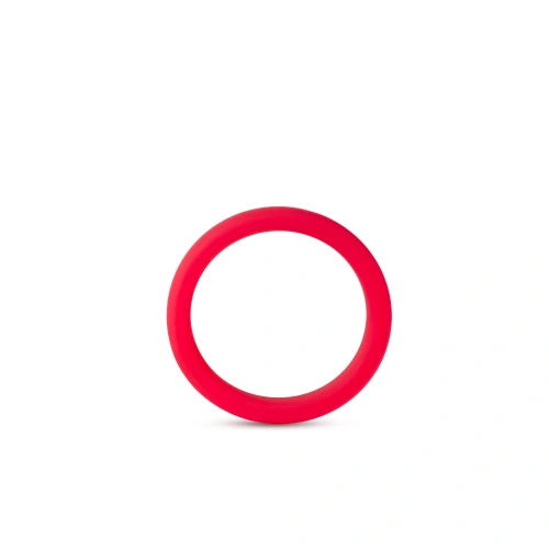 Penis ring made of 100% silicone Performance Go Pro red [1]