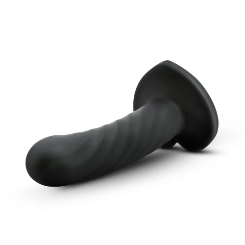 Temptasia Twist heart vacuum base silicone dildo size M [1]