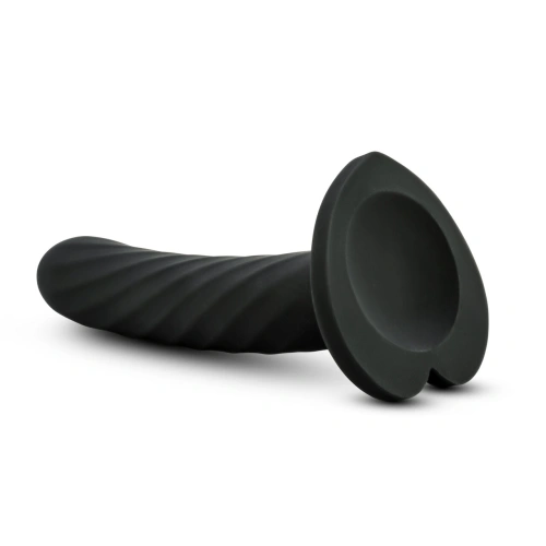 Temptasia Twist heart vacuum base silicone dildo size M [2]