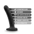 Temptasia Twist heart vacuum base silicone dildo size M [3]