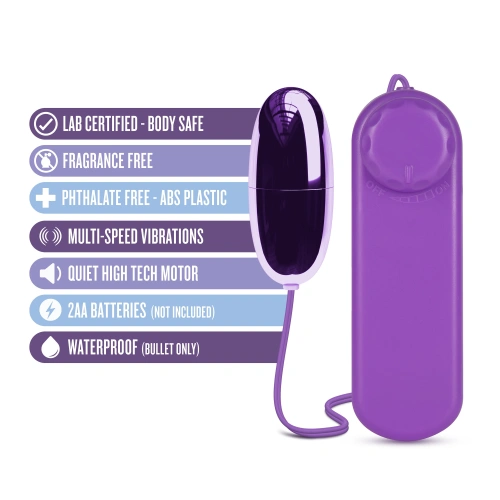 Power Bullet Vibro Egg Purple [2]