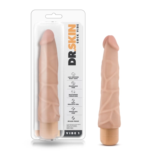 Realistic Dr. Vibrator Skin Cock Vibe [7]