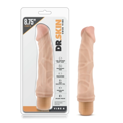 Realistic Dr. Vibrator Skin Vibe 6 [6]