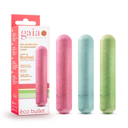 Bullet vibrator Eco Bullet Gaia blue [4]