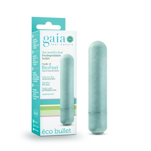 Bullet vibrator Eco Bullet Gaia blue [5]
