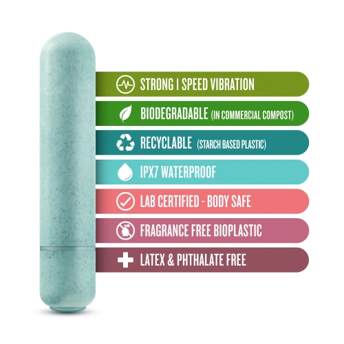 Bullet vibrator Eco Bullet Gaia blue [6]