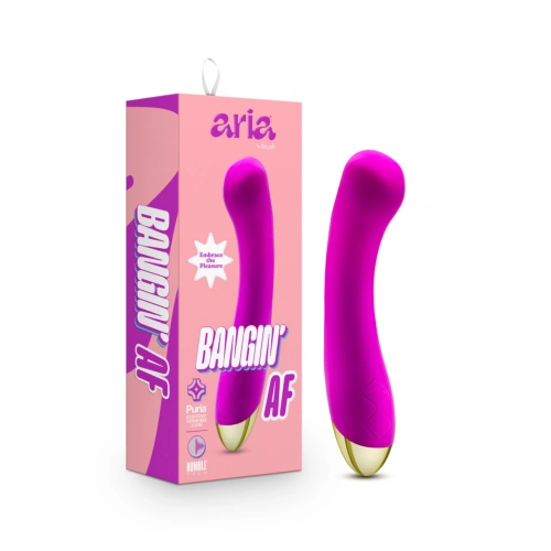 Rechargeable Silicone Vibrator Aria Bangin ' [7]
