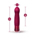 **Nina - Oh My Gem Classy Red Garnet Crystal Rechargeable Warming Vibrator [4]