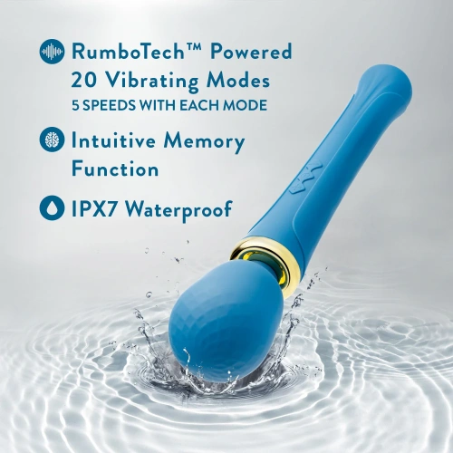 Blush Dianna Powerful Rechargeable Silicone Wand Massager [9]