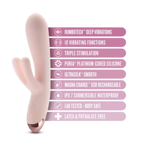 Blush Elora silicone rabbit vibrator [7]