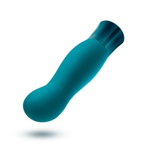 **Nina - Rechargeable Warming Vibrator with Oh My Gem Fierce Blue Topaz Crystal [2]