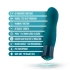**Nina - Rechargeable Warming Vibrator with Oh My Gem Fierce Blue Topaz Crystal [3]