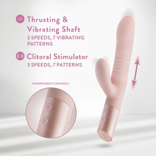 Fraya Thrusting Rabbit Vibrator Silicone [8]