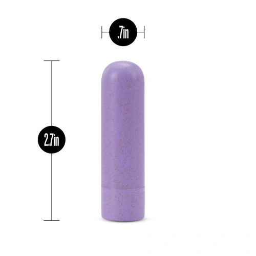 Rechargeable Mini Bullet Vibrator Eco Bullet Gaia Purple [3]