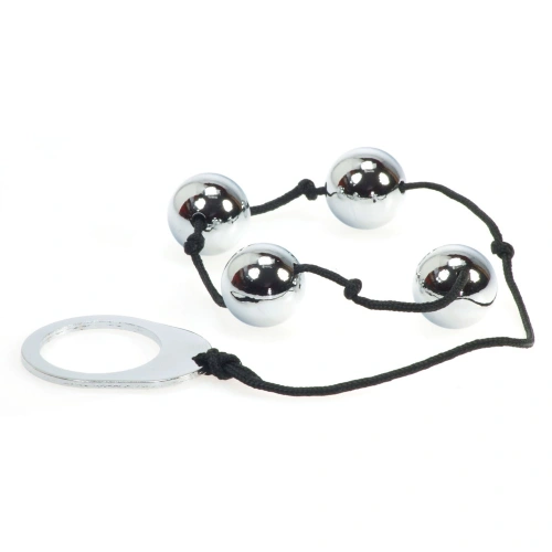 Metal anal balls Heavy Metal Beads [1]