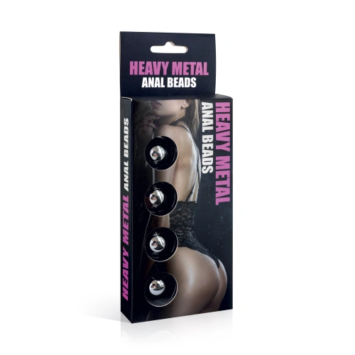 Metal anal balls Heavy Metal Beads [3]