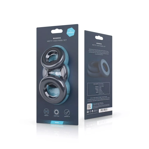 Luxurious and massive penis rings made of liquid silicone Boners [4]