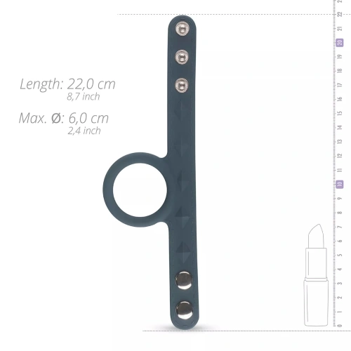 Double silicone testicle and penis clamp Boners size L [4]