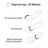 **Nina - Boners Carbon Frame Silicone Thick Penis Ring Gray [3]