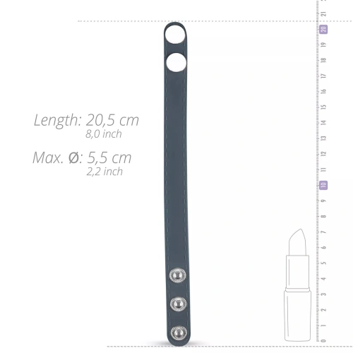 Adjustable silicone cock strap Boners Cock Strap S/M [3]