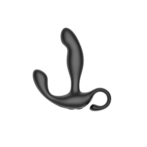 Rechargeable Silicone Prostate Stimulator with Finger Wiggle Remote