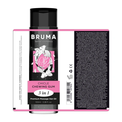 Dilyana- Warming massage oil 3 in 1 Bruma Chicle 100 ml. [6]
