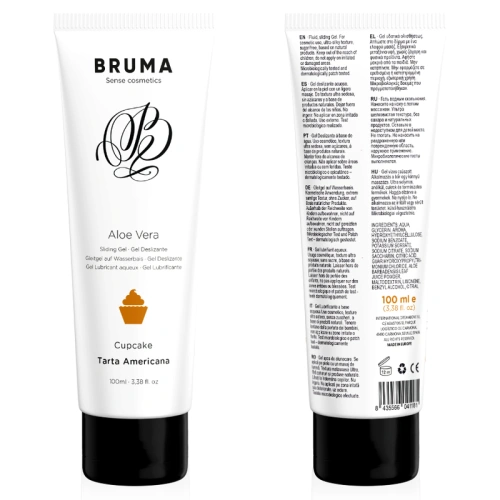 Aromatic water-based lubricant Bruma Aloe Vera American Cake 100 ml [1]