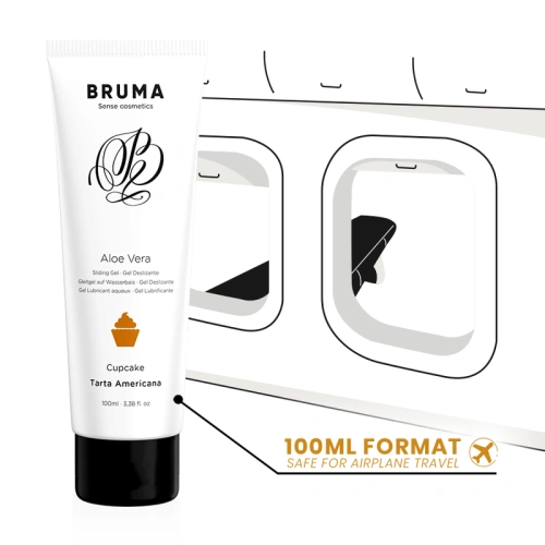 Aromatic water-based lubricant Bruma Aloe Vera American Cake 100 ml [5]