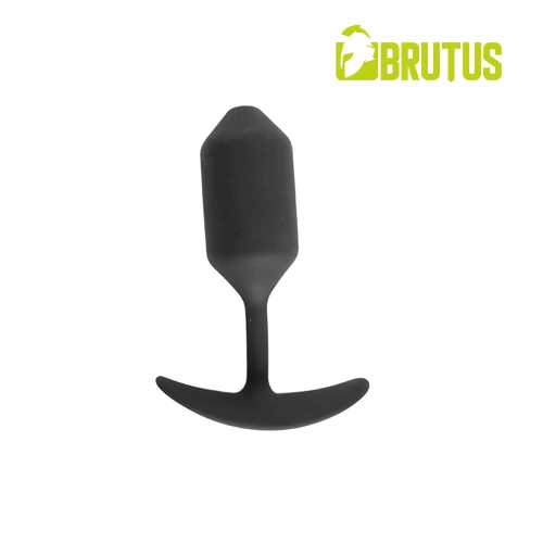 Silicone butt plug with weight Brutus Butt Diamond Small 30 mm [1]