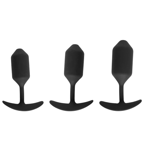 Silicone butt plug with weight Brutus Butt Diamond Small 30 mm [2]