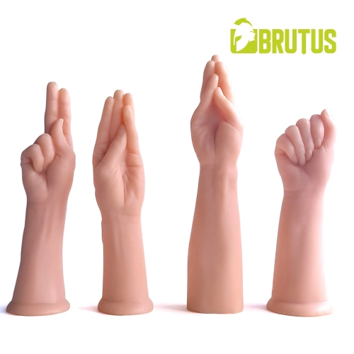 Nina - Brutus Handsome Two Fingers Realistic Hand Dildo [4]