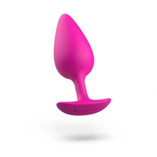 Magenta silicone butt plug [1]