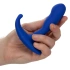 Blue silicone vibrating prostate massager [5]