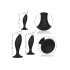 **Ralica Set of silicone anal dilators Anal Curve Kit [17]
