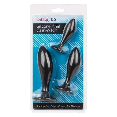 **Ralica Set of silicone anal dilators Anal Curve Kit [18]
