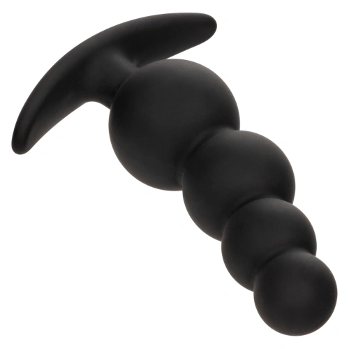 Silicone Anal Toy - Small Rosary Calexotics Beaded Plug [1]